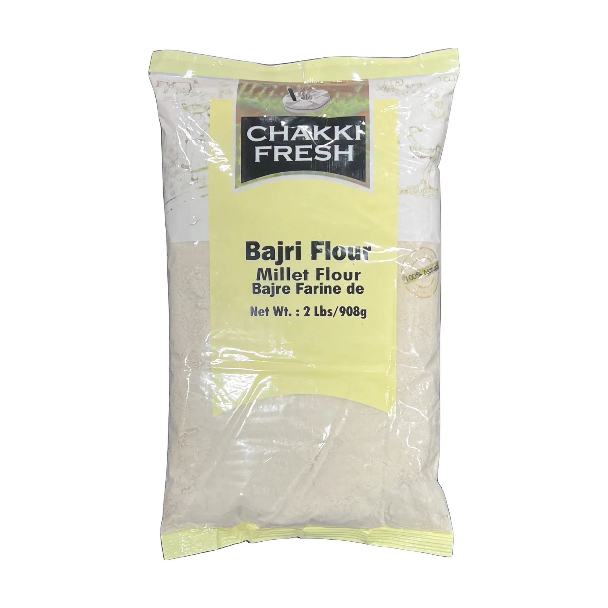 Chakki Chakki Fresh Bajri Flour 2lb 2lb
